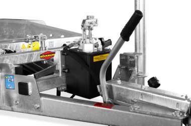 Böckmann Fahrzeugtransporter Mehrwert hydraulisches Hebesystem