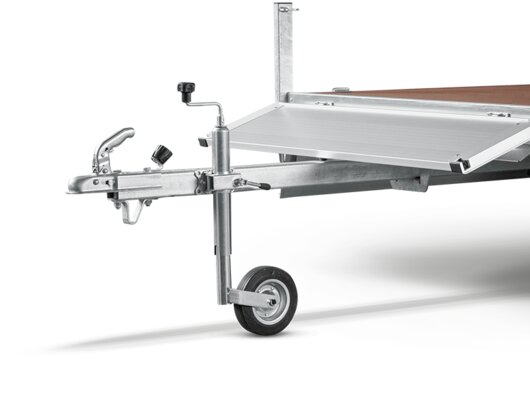 Böckmann Mehrwerte Pkw-Anhänger Hochlader Stützrad (Basic)