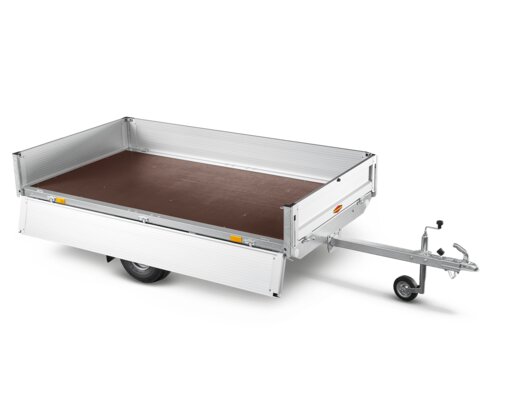 Böckmann Mehrwerte Pkw-Anhänger Hochlader Durchgehende Siebdruckbodenplatte (Basic)