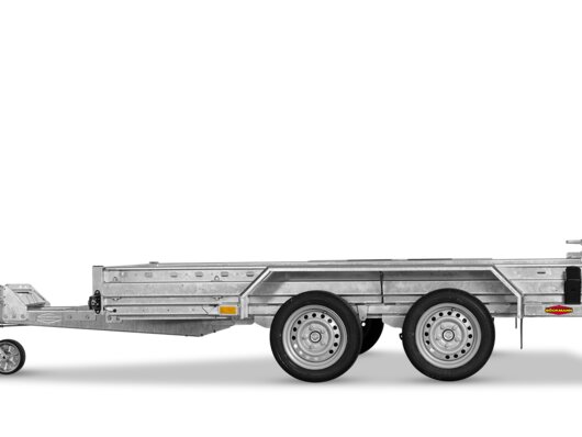 Böckmann Baumaschinentransporter - maximale Bodenfreiheit