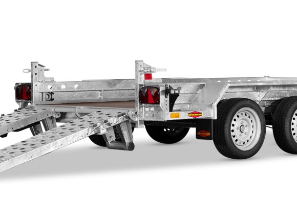 Böckmann Baumaschinentransporter - reduzierte Ladehöhe