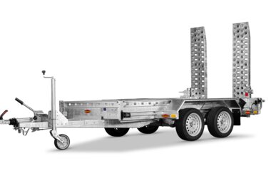 Böckmann Baumaschinentransporter - robuster Aufbau