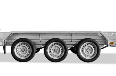 Böckmann Tridem Baumaschinentransporter - 13" Bereifung