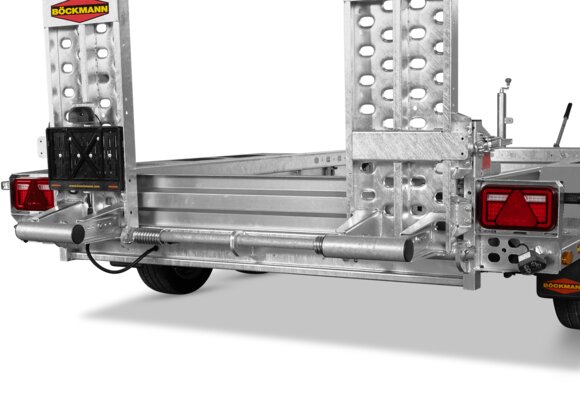 Böckmann Baumaschinentransporter Zubehör - Blechklappe hinten