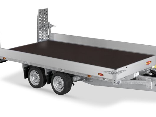 Böckmann Mehrwerte Maschinentransporter durchgehende Siebdruckbodenplatte