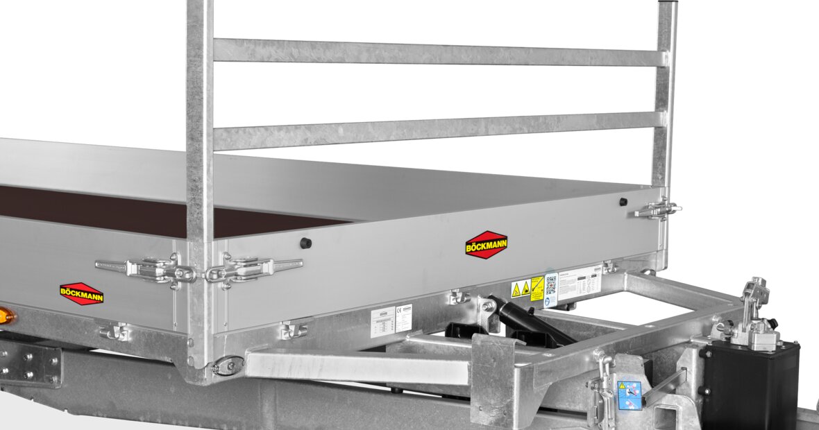 Böckmann Zubehör Maschinentransporter Stirnwandgalerie