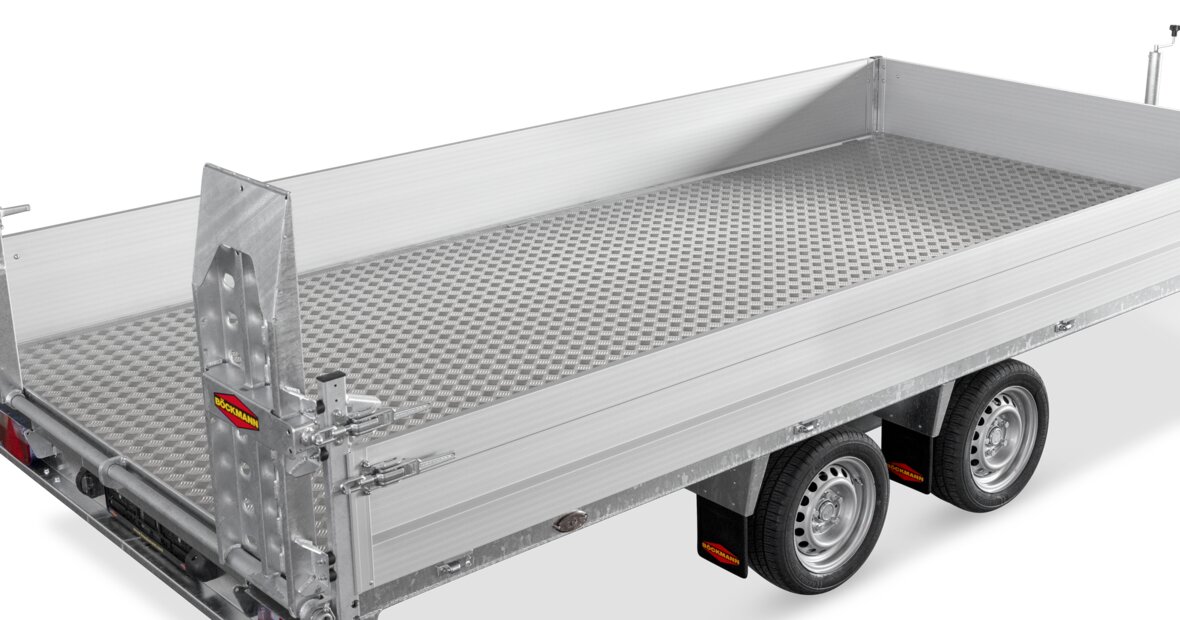 Böckmann Zubehör Maschinentransporter Alu-Riffelblech