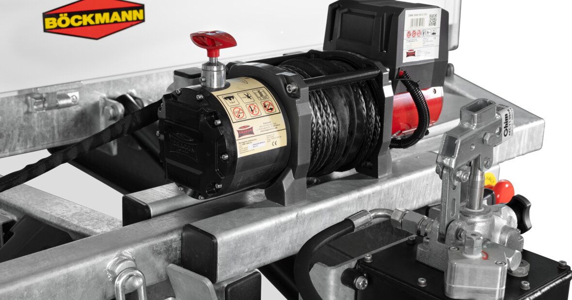 Böckmann Zubehör Maschinentransporter E-Seilwinde