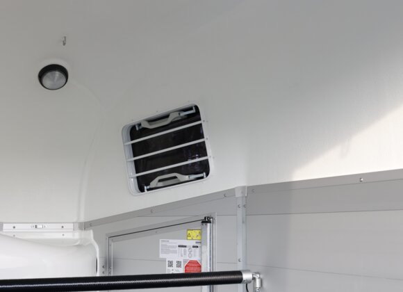 Böckmann Mehrwerte Pferdeanhänger Champion Uno Esprit 2025 Kopfschutz