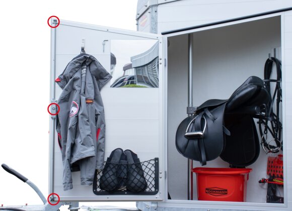 Böckmann Mehrwerte Pferdeanhänger Champion Uno Esprit Optimales Verschließen