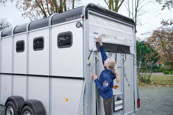 Böckmann Mehrwerte Pferdeanhänger Traveller - Optimales Raumklima