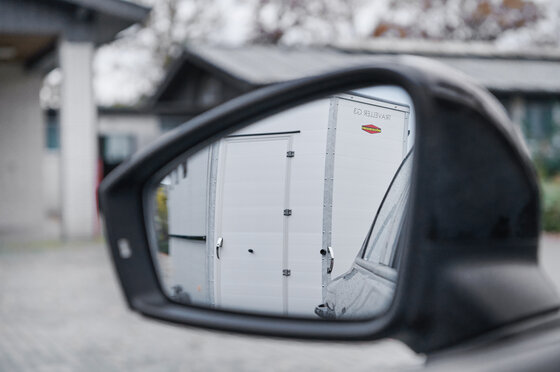 Böckmann Mehrwerte Pferdeanhänger Traveller - Gute Sicht während der Fahrt