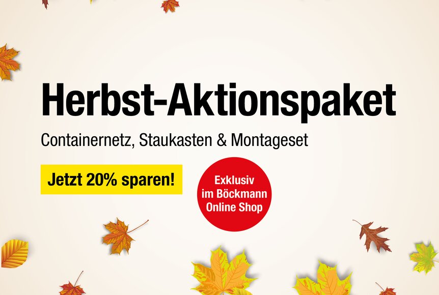 Das Böckmann Herbst-Aktionspaket