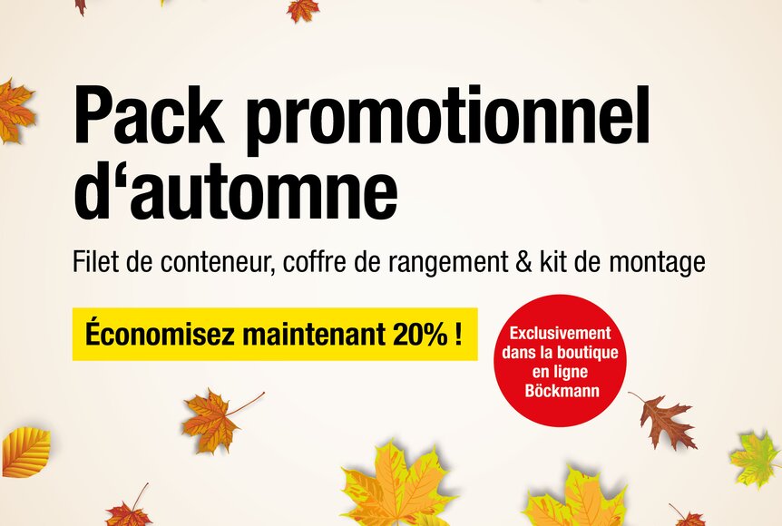 Le Böckmann pack promotionell d'automne