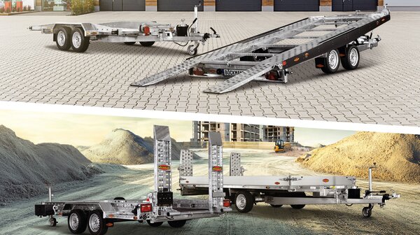Neue Maschinen- und Fahrzeugtransporter von Böckmann