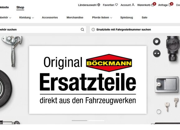 Header Böckmann Online Shop