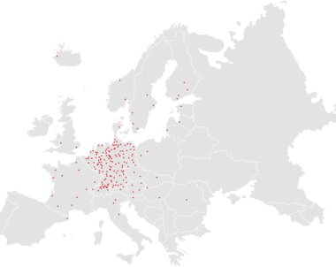 Boeckmann Fachhaendler Europakarte 2020